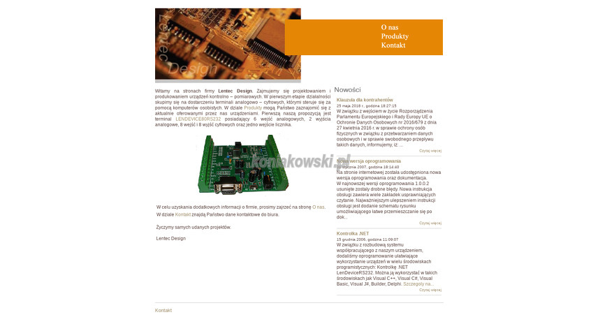 lentec-design-projektowanie-i-produkcja-urzadzen-elektronicznych-maszyn-oraz-oprogramowania-sp-z-o-o